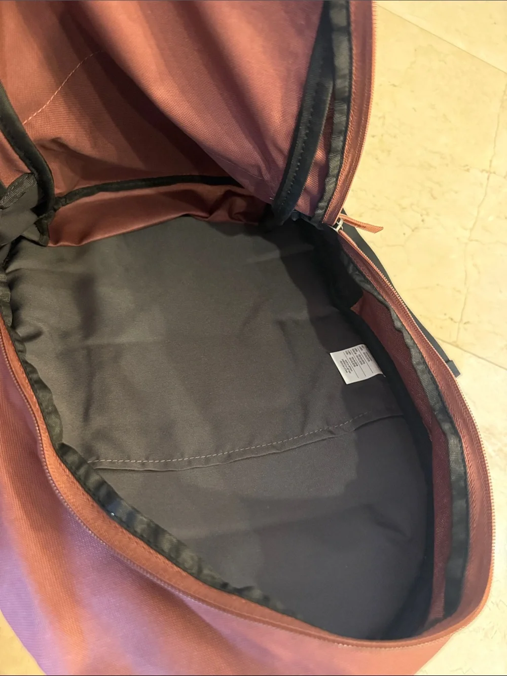 Nike Maroon Everyday Backpack with Front Zip Pocket